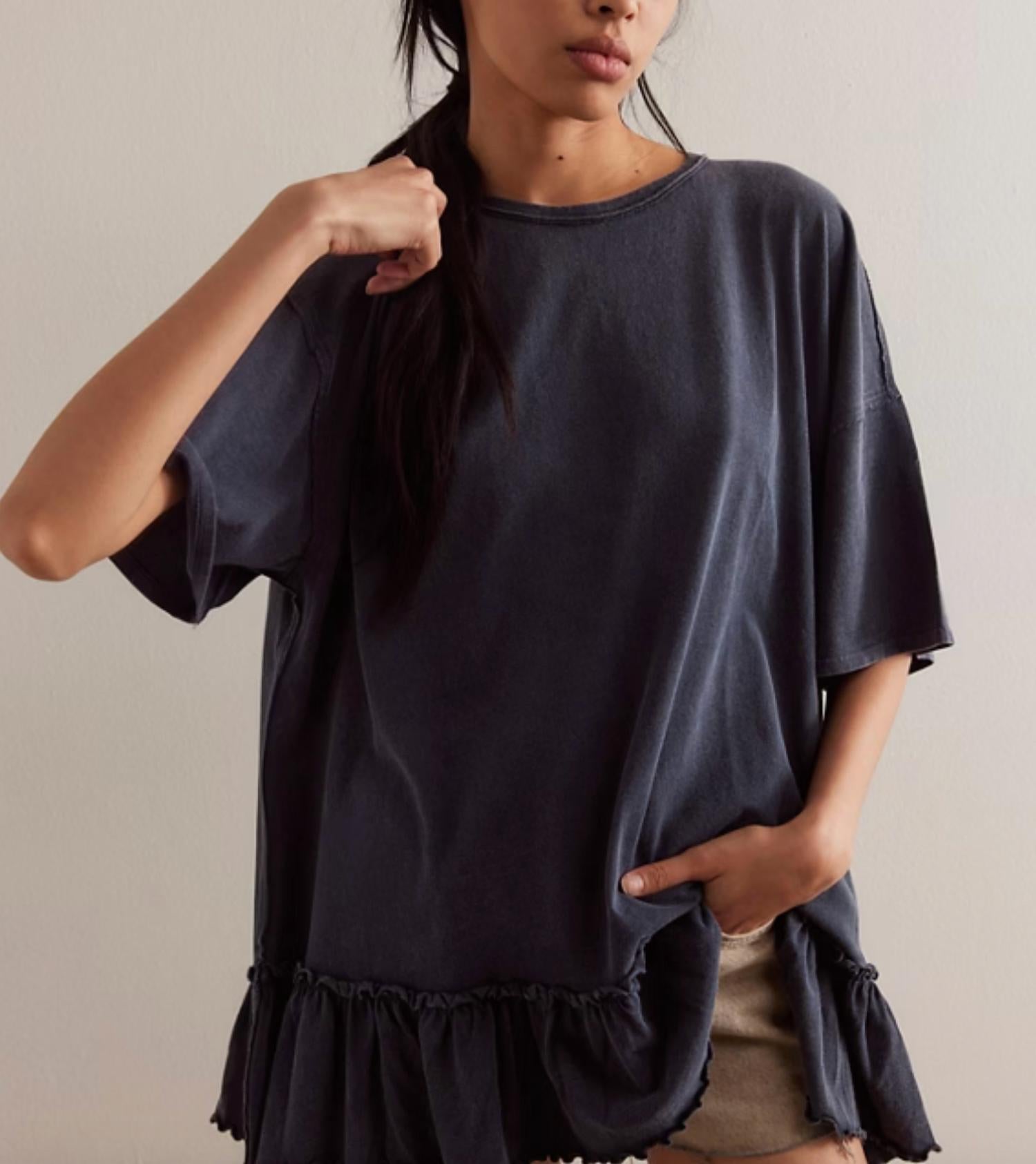 

Почему Да Футболка В Черном Free People