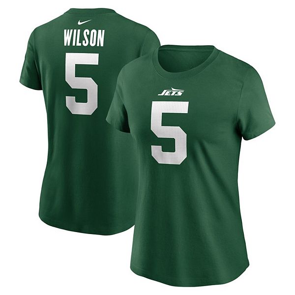 

Футболка Garrett Wilson Legacy Green New York Jets с именем и номером Nike, Зеленый, Футболка Garrett Wilson Legacy Green New York Jets с именем и номером Nike