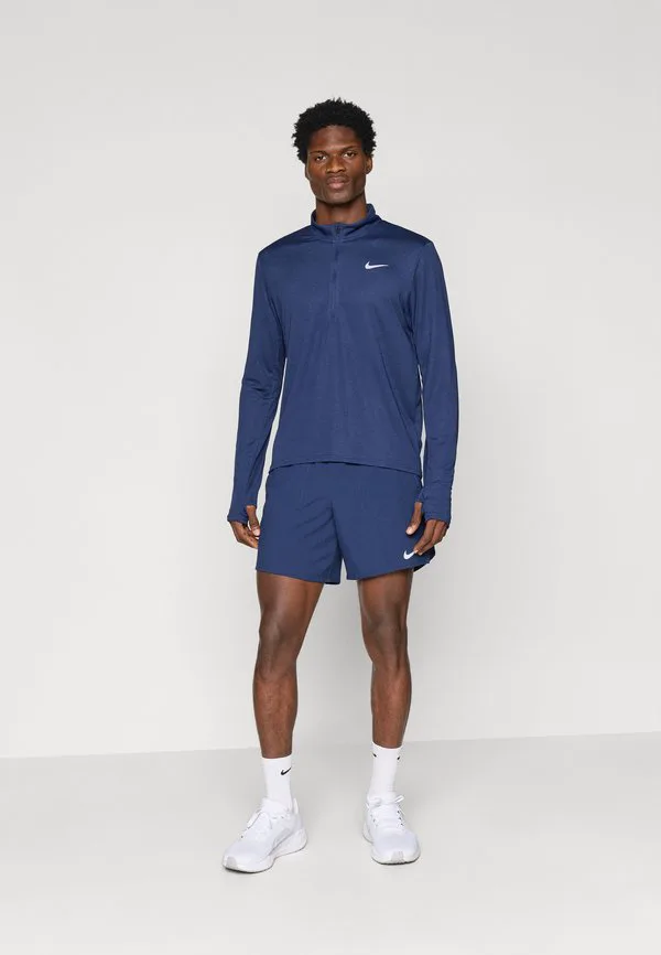 Футболка pacer с длинными рукавами Nike Performance, Midnight Navy/Reflective Silver-Coloured — фото 2