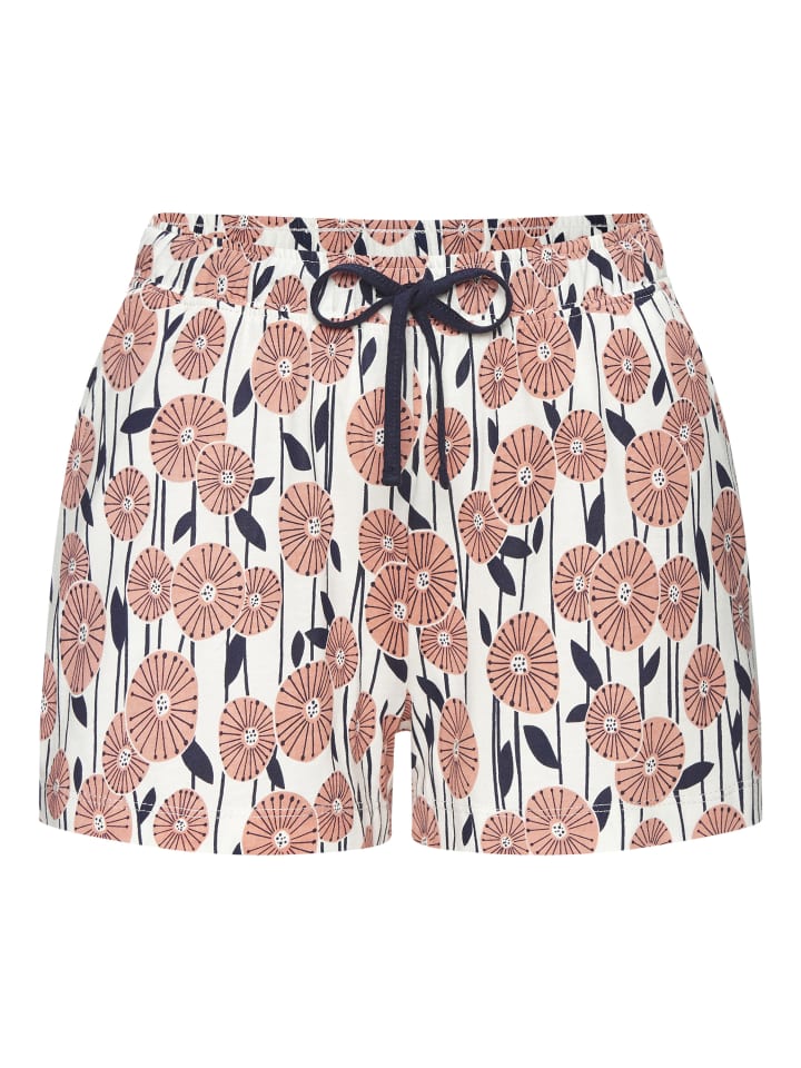 

Пижамные шорты в оранжево-белый узор VIVANCE DREAMS