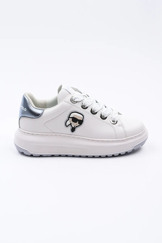 Кожаные кроссовки Kapri Lug Karl Lagerfeld, белый