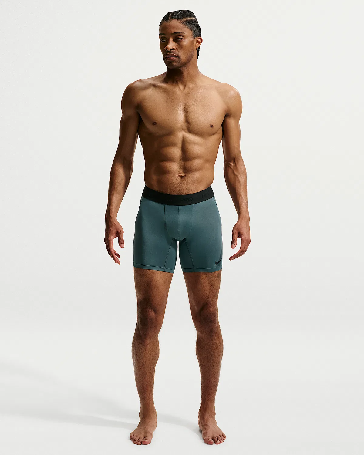 Мужские фитнес-шорты Dri-FIT Nike Pro, Mineral Slate/Black