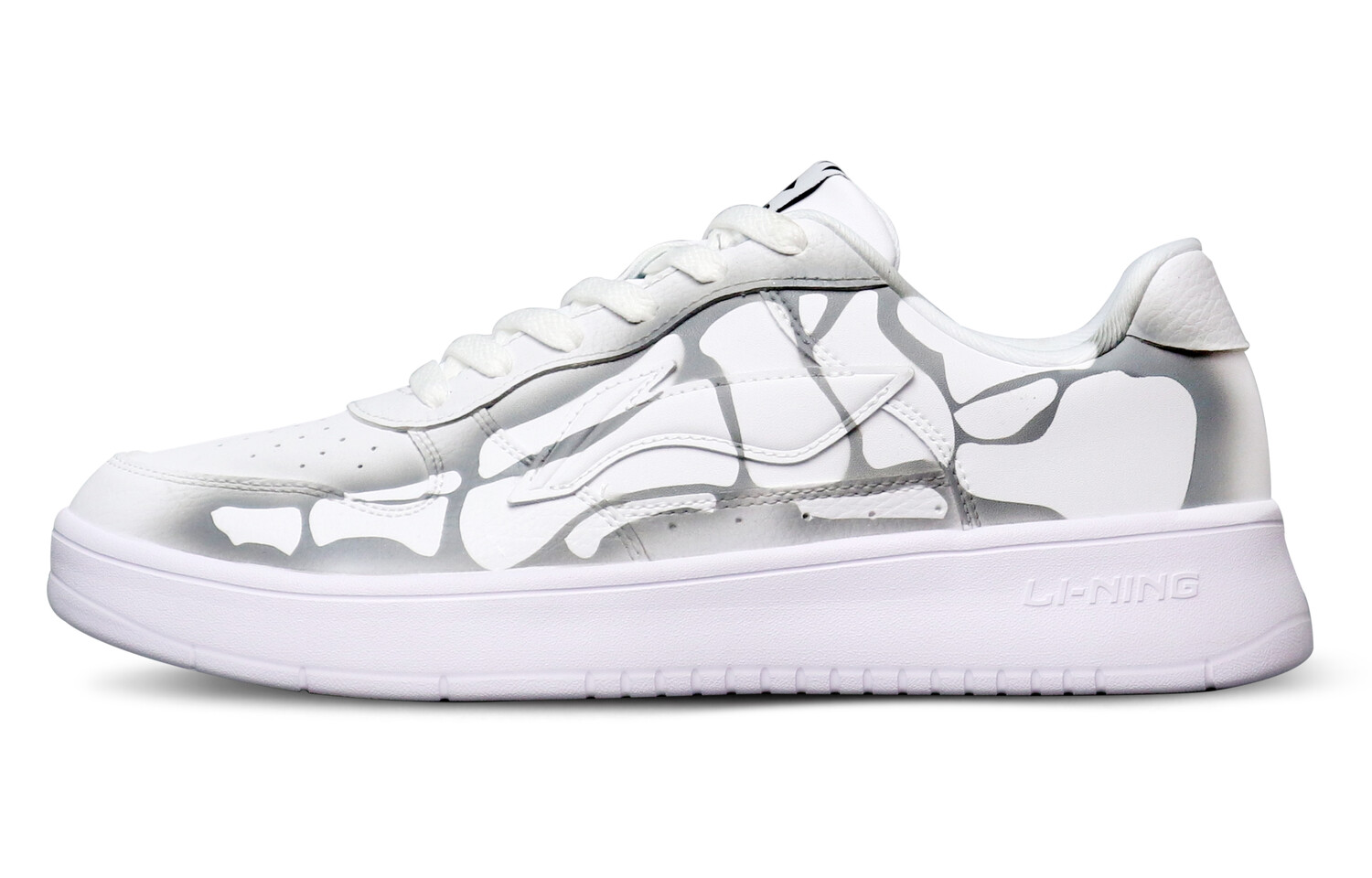 

Кроссовки LINING Sports Life Collection Skateboarding Shoes Women's Low-top White/Gray, белый