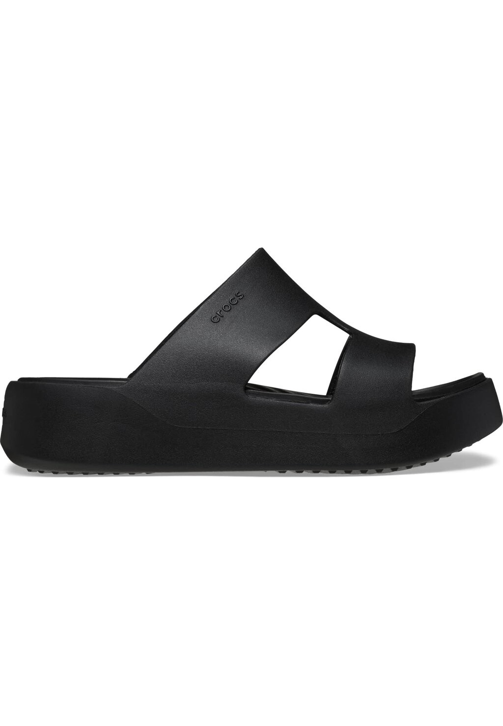 Туфли-лодочки на высоком каблуке GETAWAY PLATFORM H-STRAP Crocs, цвет black