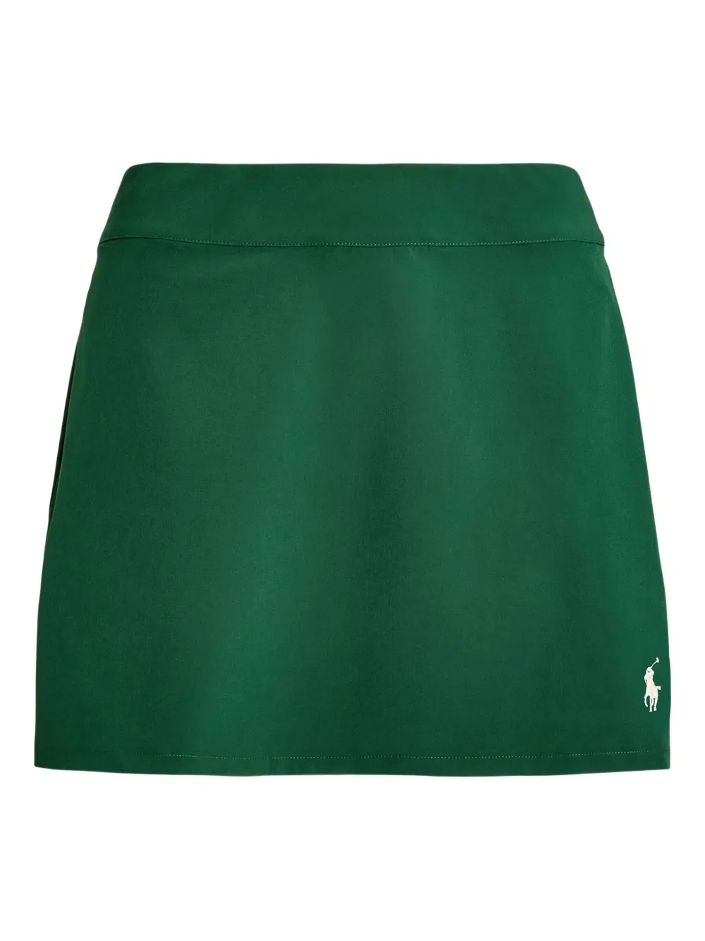 Мини-юбка с высокой талией Polo Ralph Lauren, зеленый