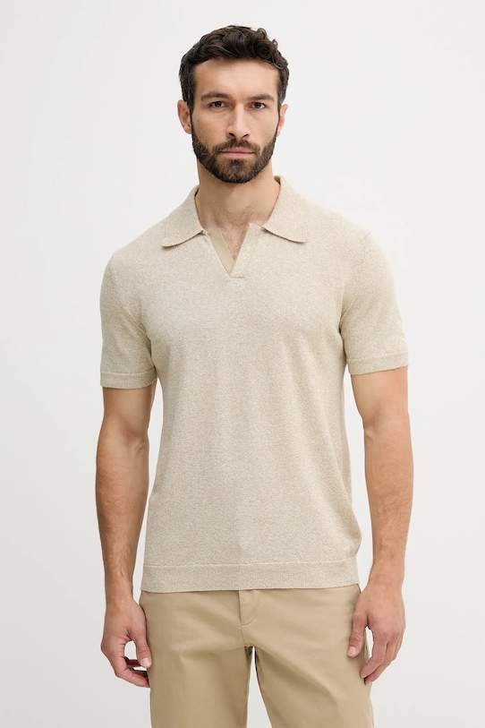 

Поло United Colors Of Benetton, бежевый