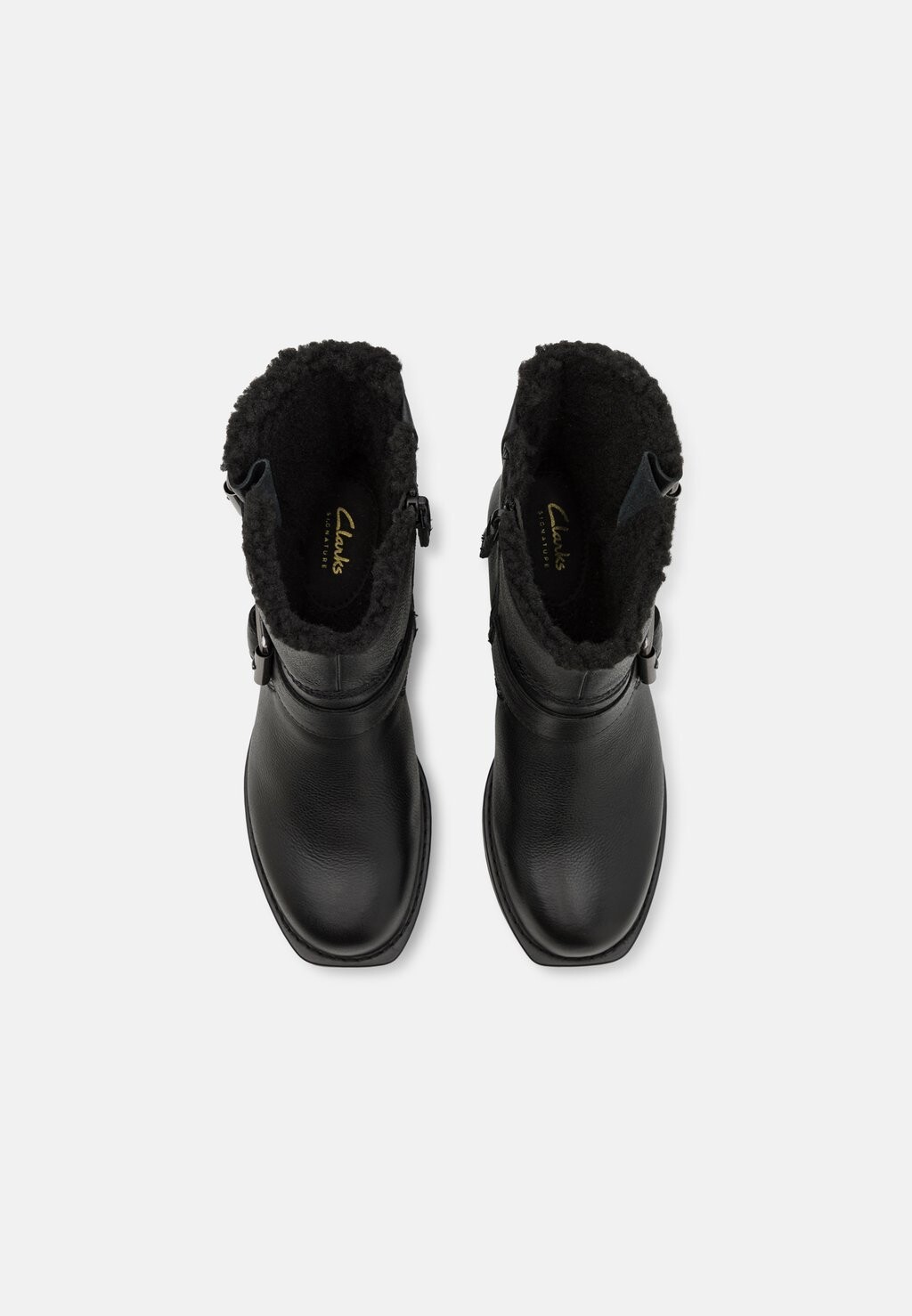 

Ботильоны на платформе REBELLE BUCKLE Clarks, черный