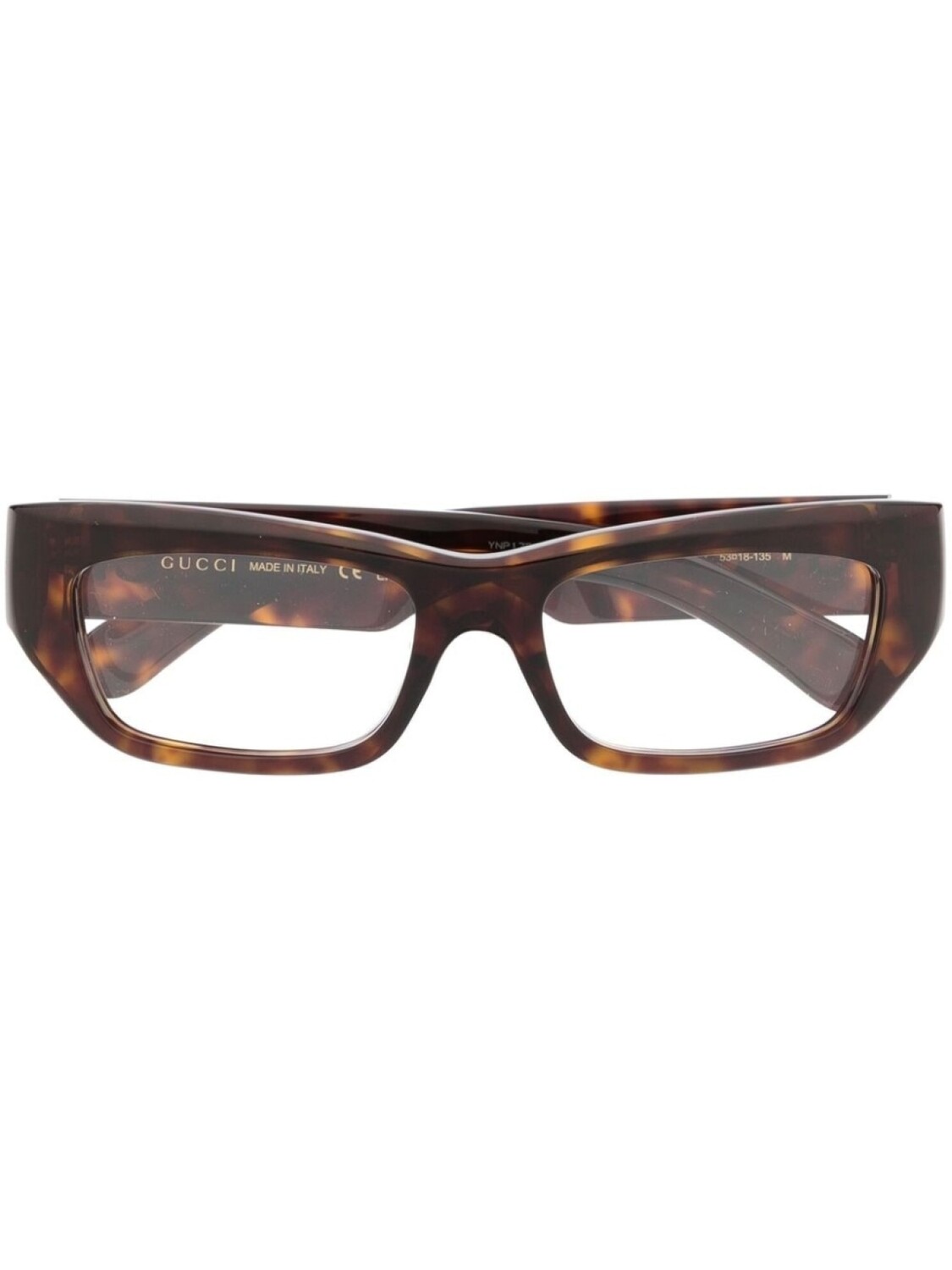 

Gucci Eyewear очки в прямоугольной оправе, коричневый