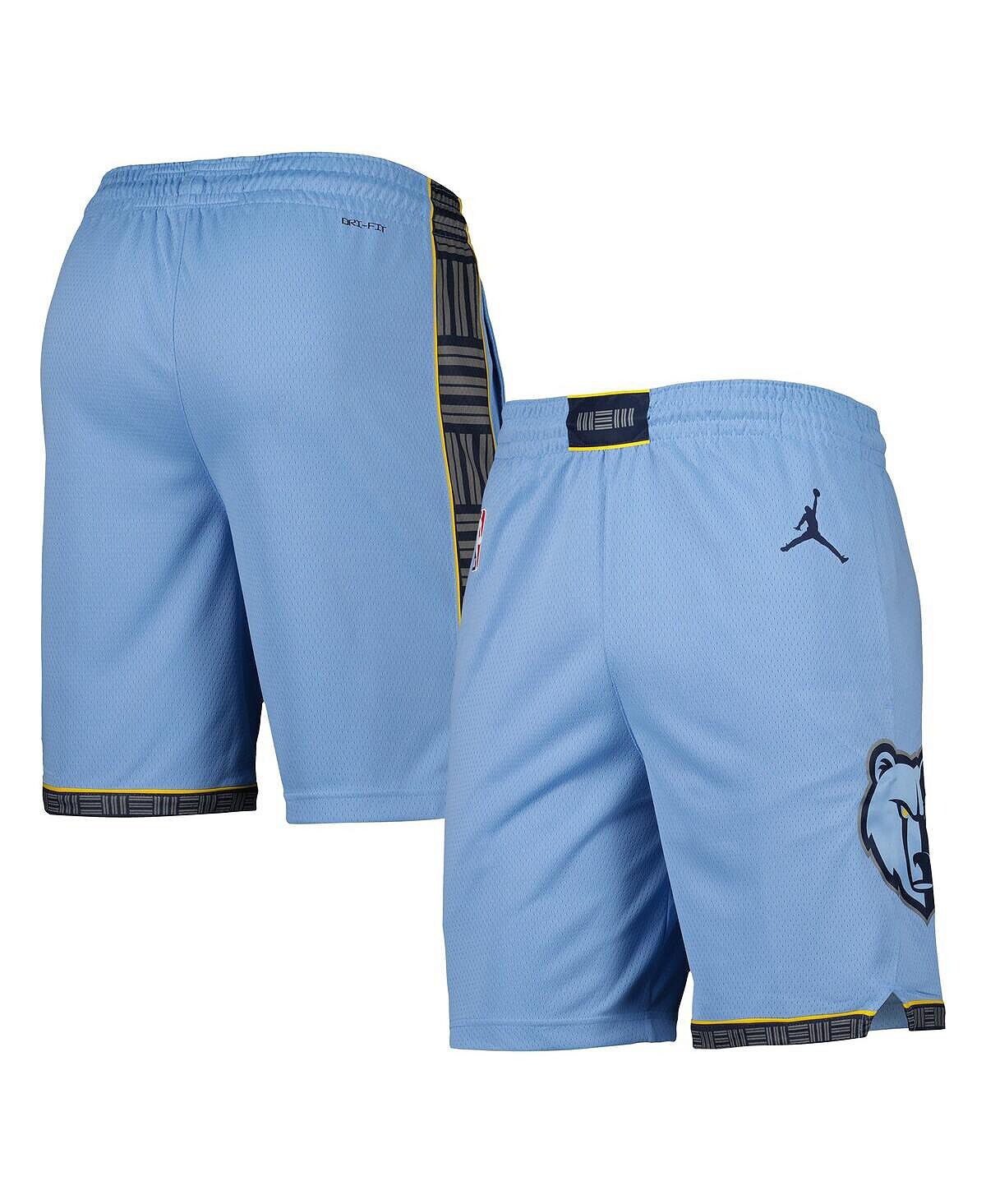 

Мужские фирменные голубые шорты Memphis Grizzlies 2022/2023 Statement Edition Swingman Performance Jordan