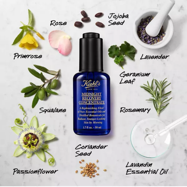 Масло для лица Kiehl's — Ночное восстанавливающее концентрированное увлажняющее Since , объем, 15 мл — фото 4
