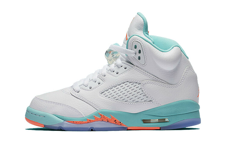 

Кроссовки Jordan 5 Retro Light Aqua GS