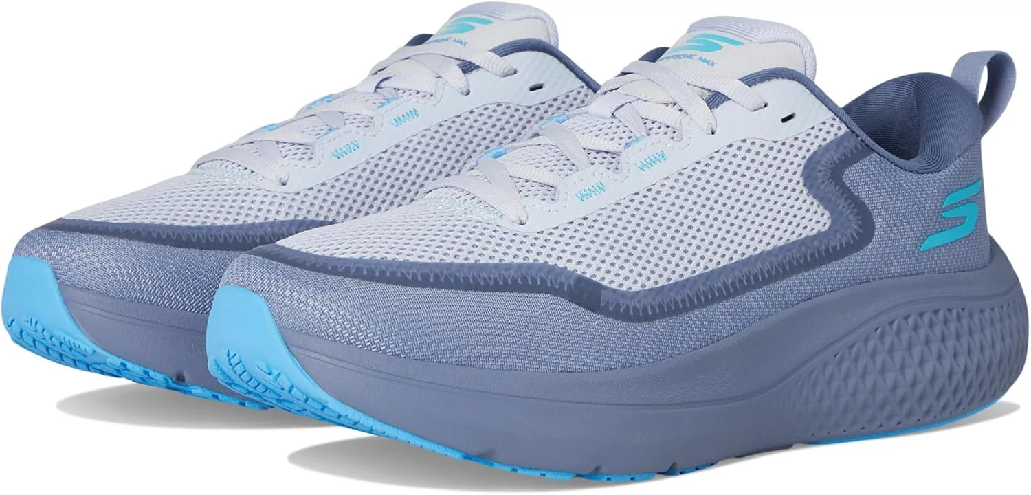 Мужские кроссовки Skechers Go Run Supersonic Max, серебряный