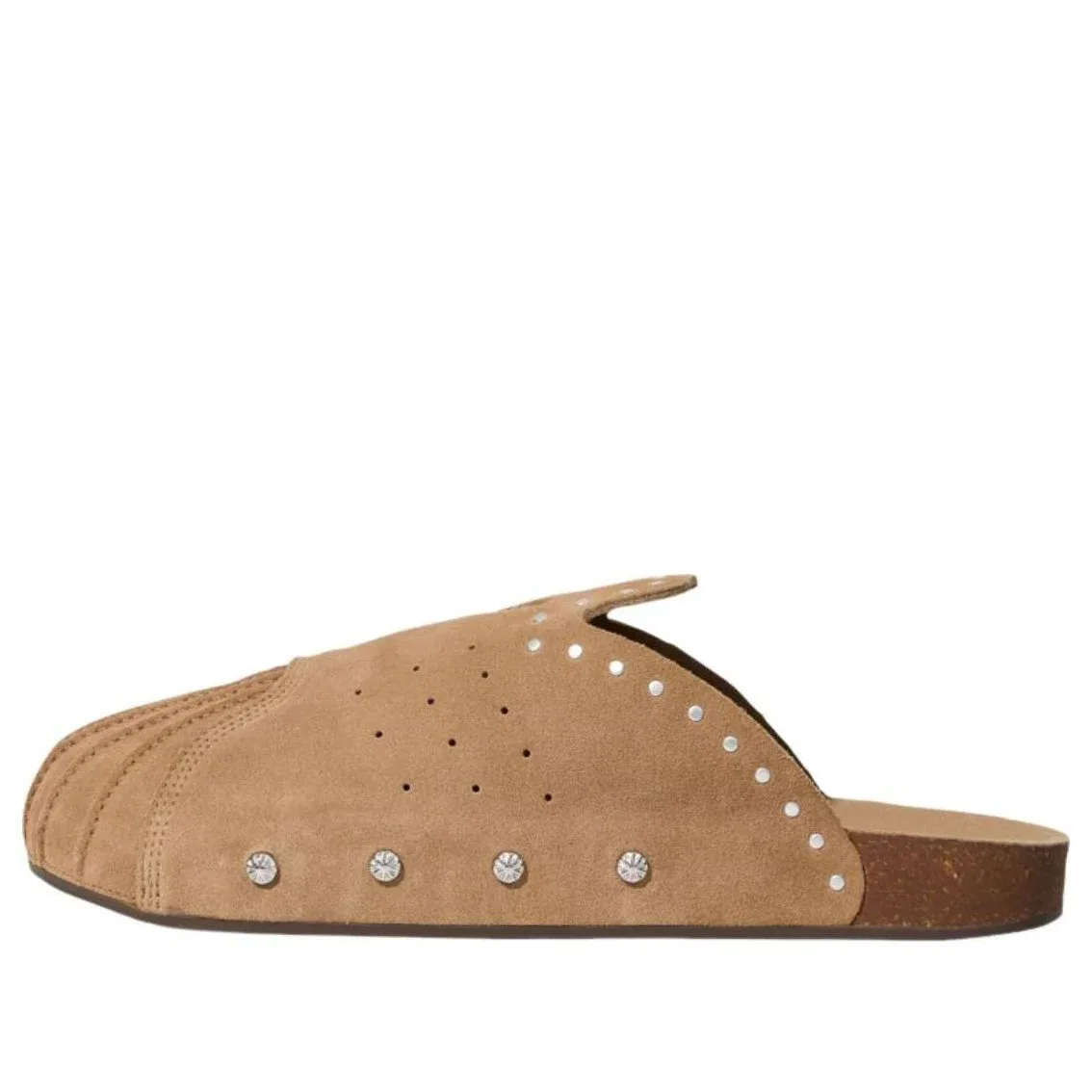 Шлепанцы Adidas Adimule 'Cardboard Gum' KZ6604, цвет tan