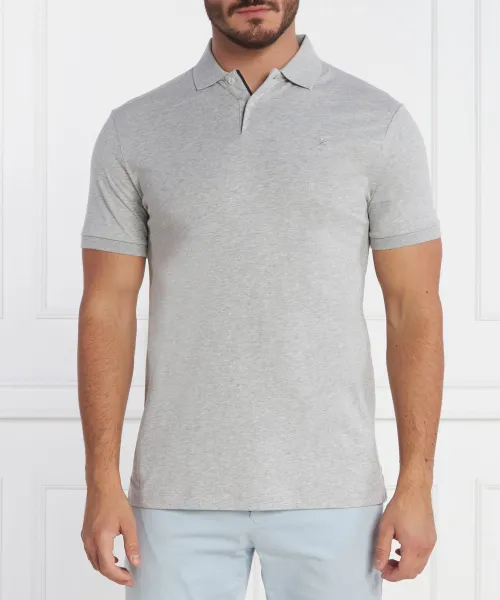 

Футболка поло Classic fit Hackett London, серый