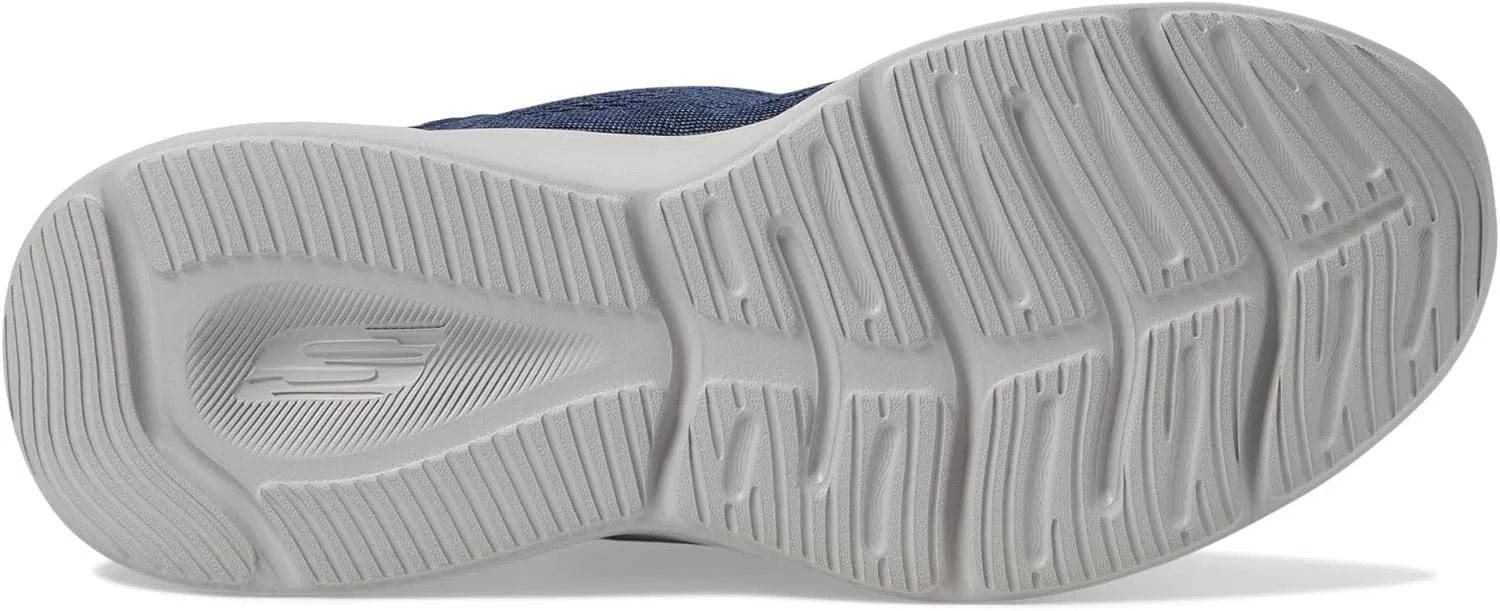 Мужские кроссовки Skechers Skech-lite Pro Primebase Hands Free Slip-in, Navy Lime Green — фото 4