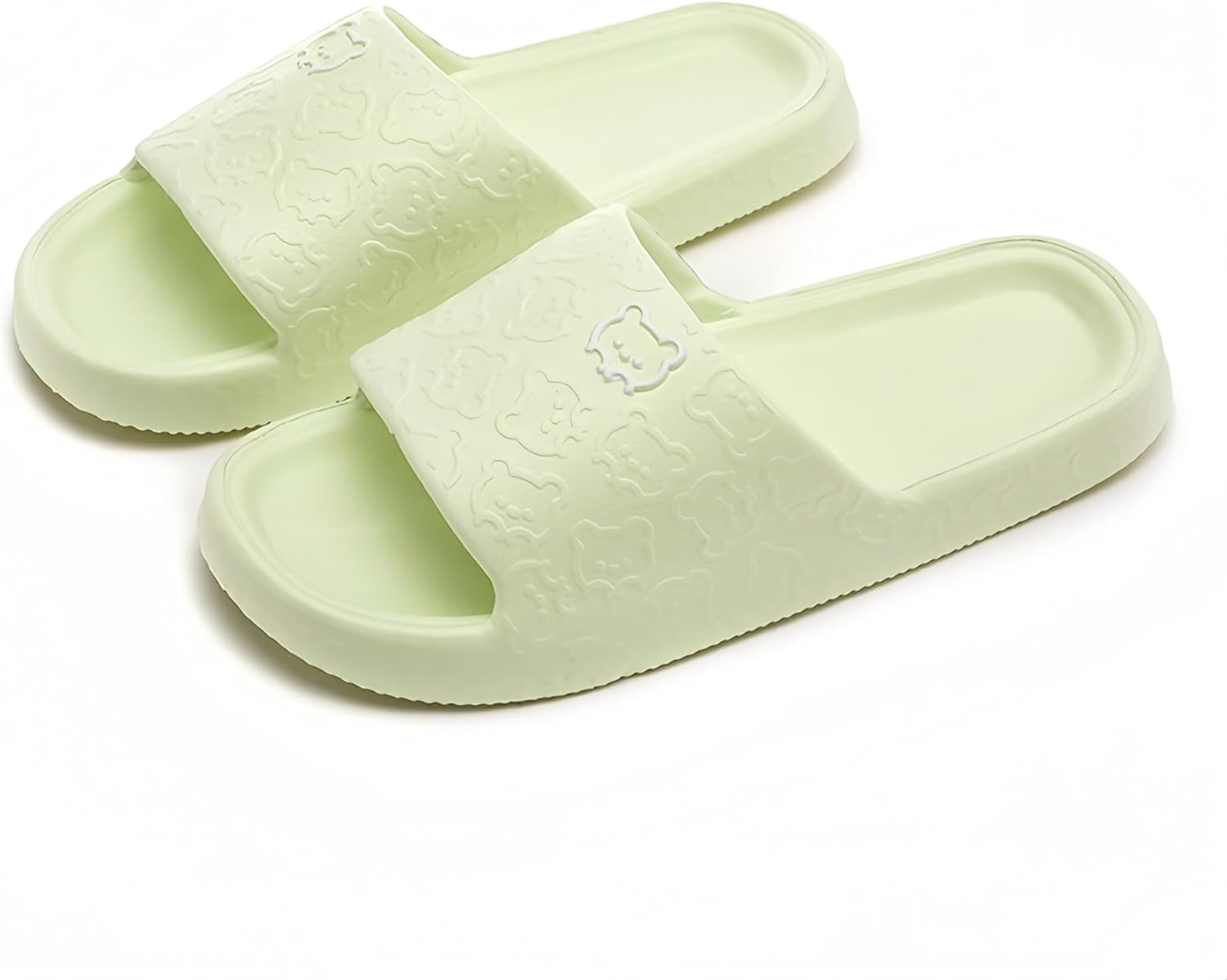 

Шлепанцы icosylify для женщин и мужчин, ультракомфортные, противоскользящие, зеленый