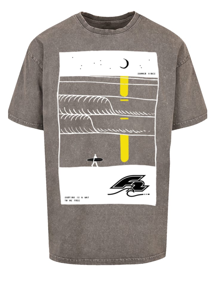

Футболка оверсайз F2 Be Free Surfer Style Summer in Asphalt f2