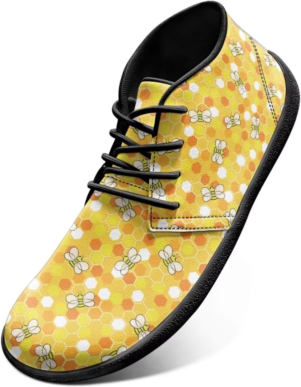 

Мужские босоножки с широким носком с принтом животных - тренировочные кроссовки с резиновой подошвой Watdotory, оранжевый