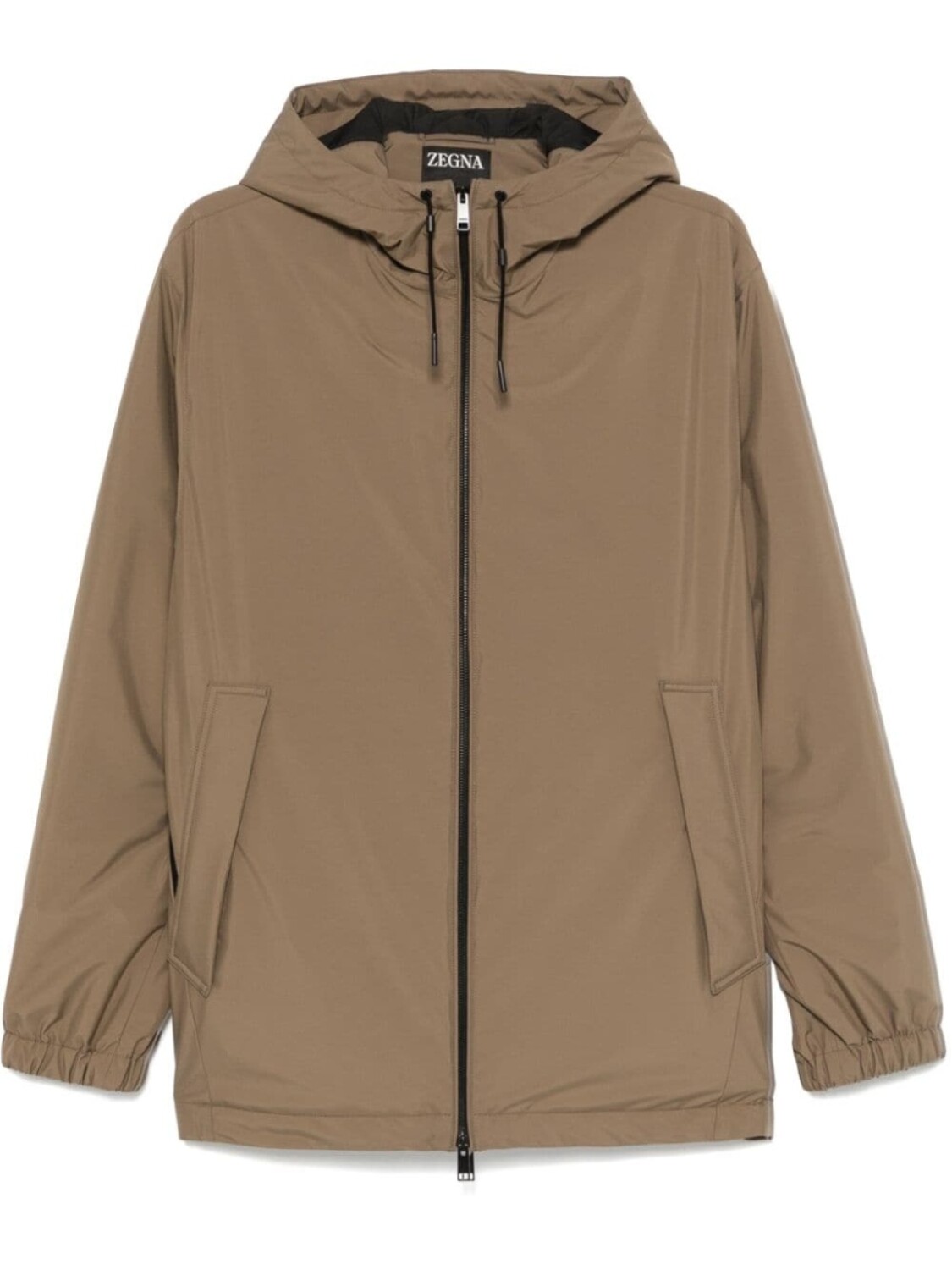 

Zegna куртка с капюшоном, зеленый