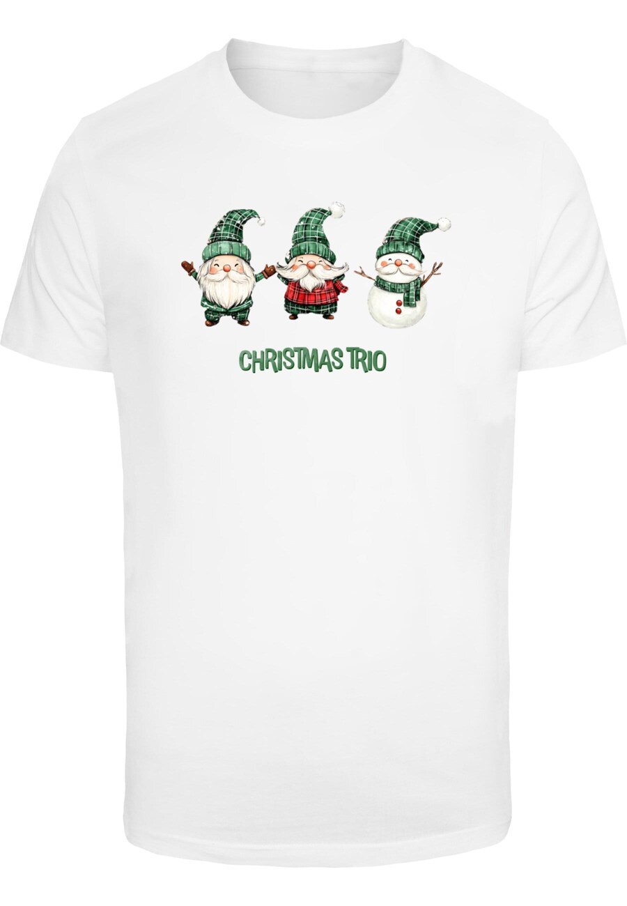 

Рубашка Merchcode Christmas Santa Trio, белый