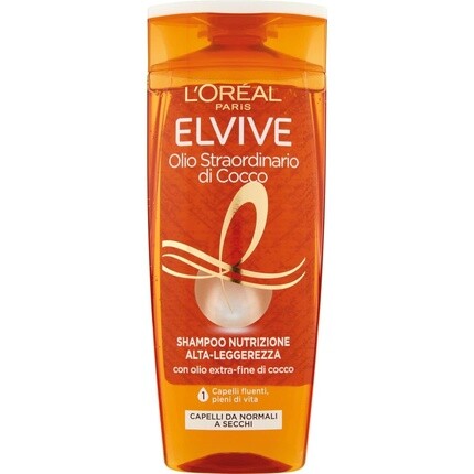 

Olio Straordinario Питательный шампунь с кокосовым маслом 250 мл, Elvive