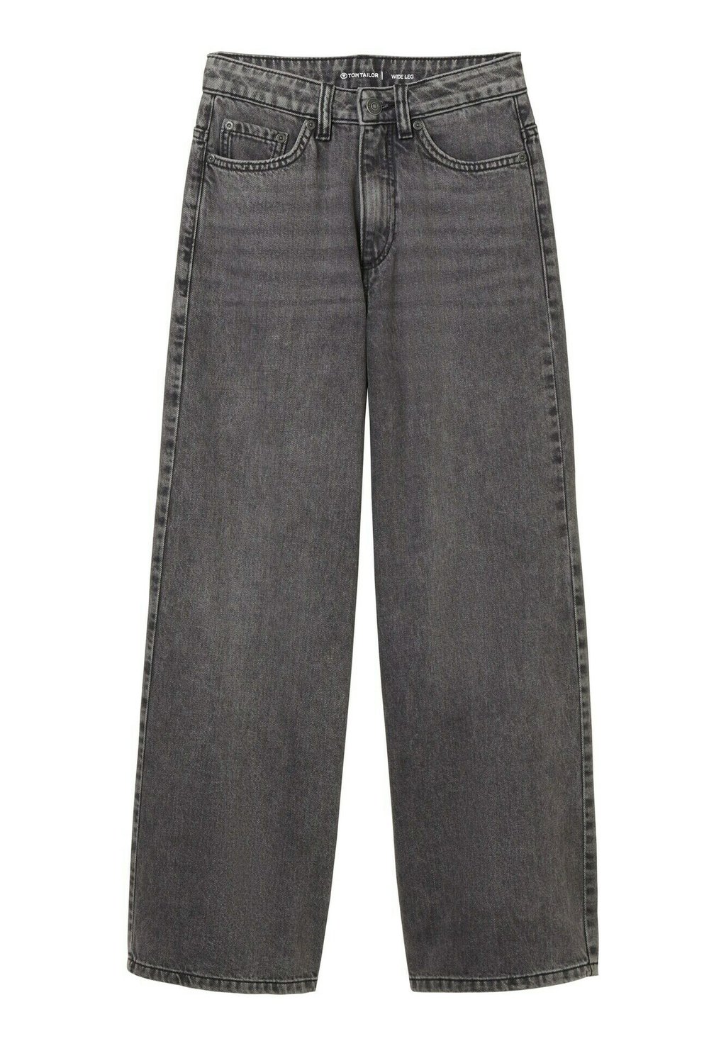 

Расклешенные джинсы WIDE LEG TOM TAILOR, цвет used mid stone grey denim