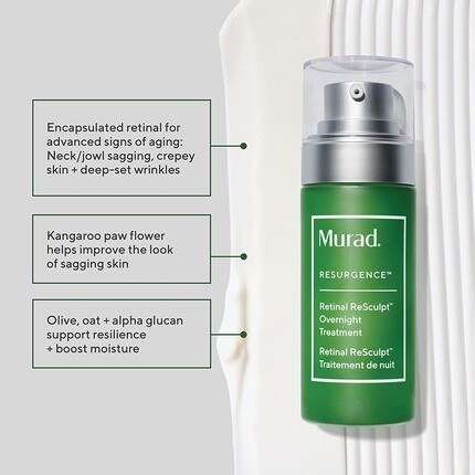 Retinal Resculpt Overnight Treatment Resurgence Антивозрастная сыворотка 30 мл, Murad — фото 2