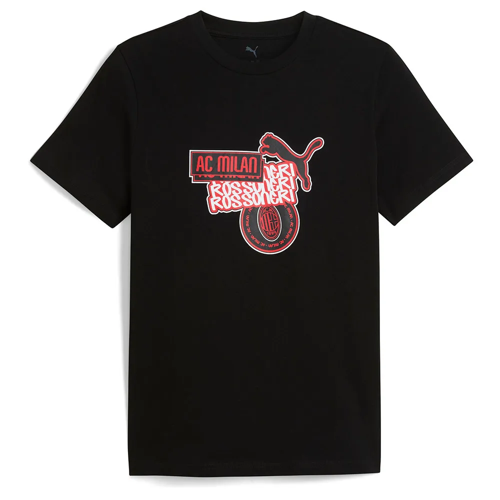 

Футболка с коротким рукавом Puma AC Milan Football Culture, черный