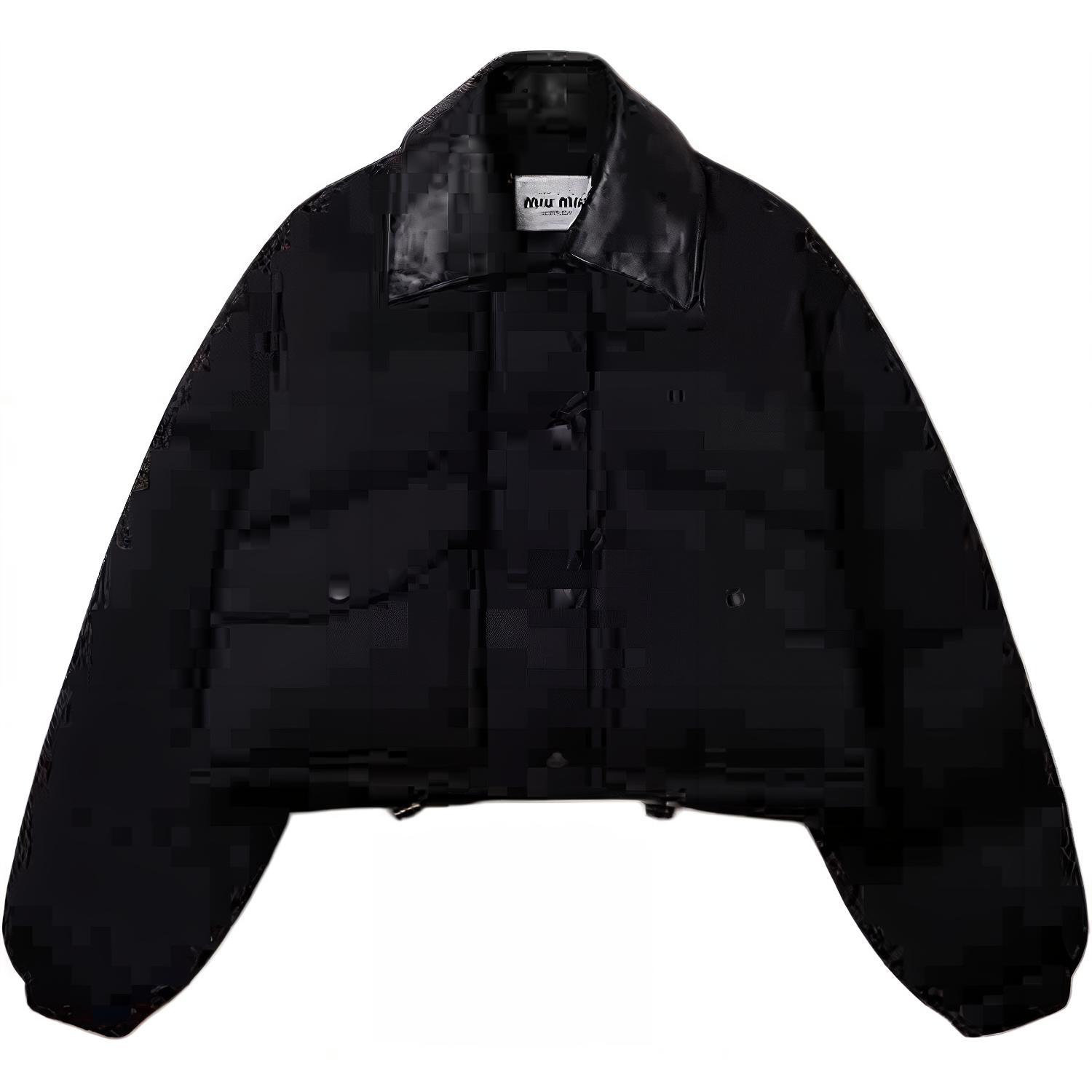 

Miu Miu Пуховая куртка FW24 женская, черная