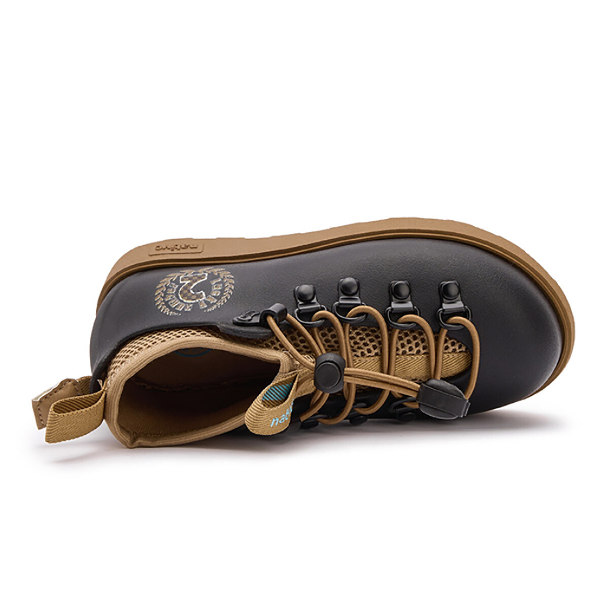 Fitzsimmons Kids Boots Kids Черный|счастливый номер|оливковый коричневый Native Shoes, черный — фото 3