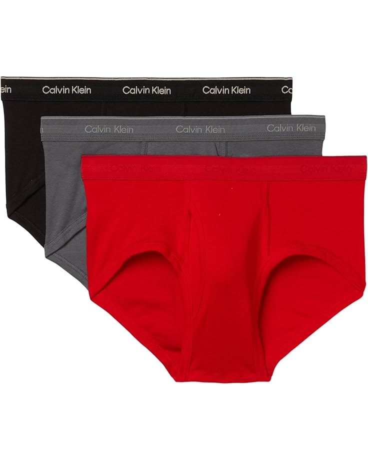 

Мужские трусы Calvin Klein Underwear Cotton Classics 3-Pack Brief, Turbulence /Adrenaline Rush/Black