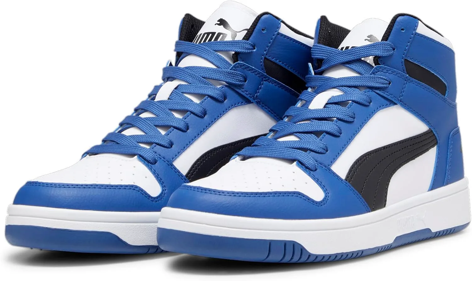 Мужские кроссовки Puma Rebound Layup, белый/черный — фото 4