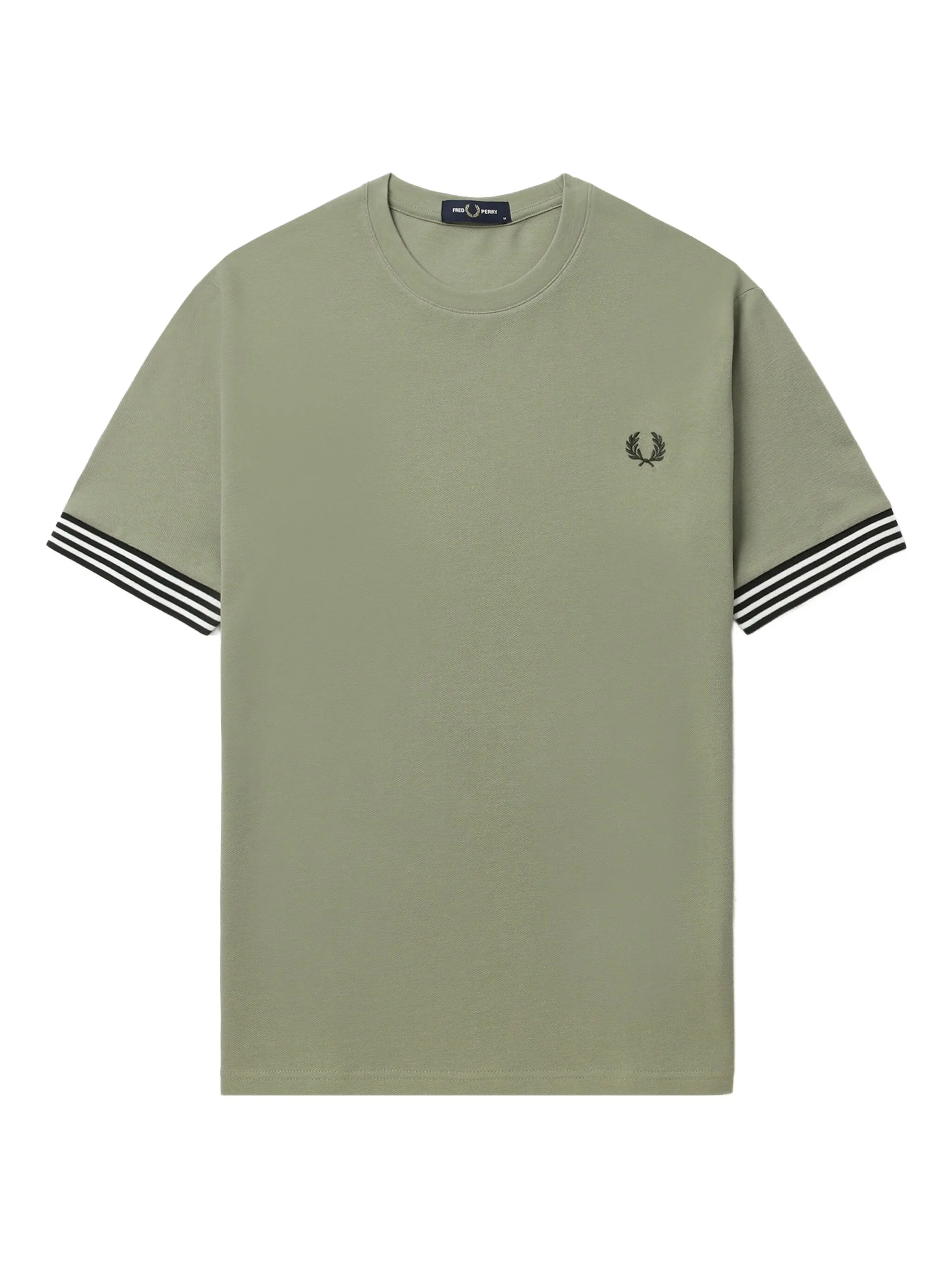 

Футболка с круглым вырезом Fred Perry, зеленый