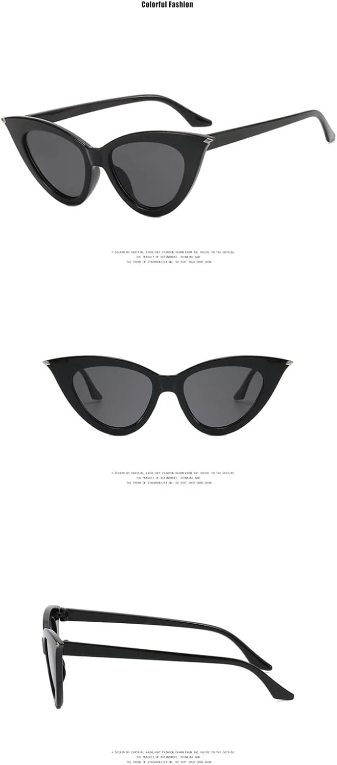 

GAOXIN Модные солнцезащитные очки «кошачий глаз» в маленькой оправе для уличной фотосъемки, для мужчин и женщин, для отдыха на природе (Цвет: H, Размер: 1), H