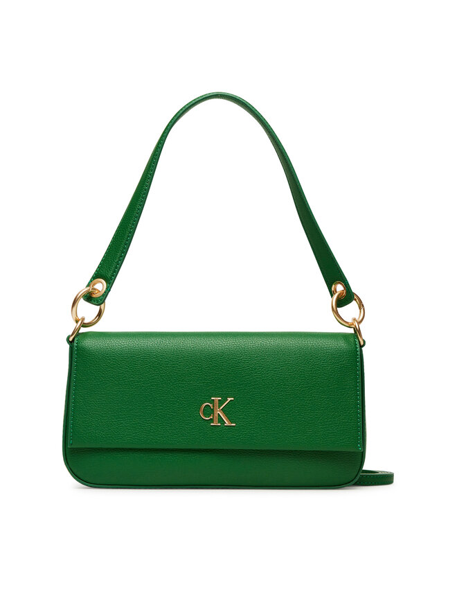 

Сумка Minimal Monogram Shoulder Pouch LV04K3161G Calvin Klein, зеленый