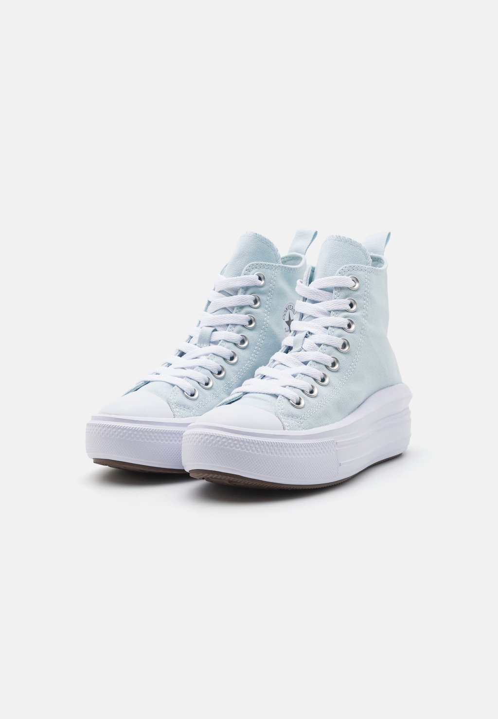 

Высокие кеды CHUCK TAYLOR ALL STAR MOVE UNISEX Converse, светло-голубой