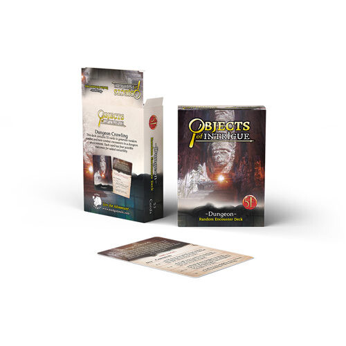 

Коллекционные карточки Dungeons And Dragons Rpg: Objects Of Intrigue: Dungeon Deck