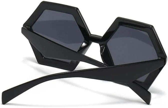 

Солнцезащитные очки UV400 с градиентным двухцветным рисунком в стиле панк для женщин и мужчин, для бега и занятий спортом на открытом воздухе UYPTK, C1 Black