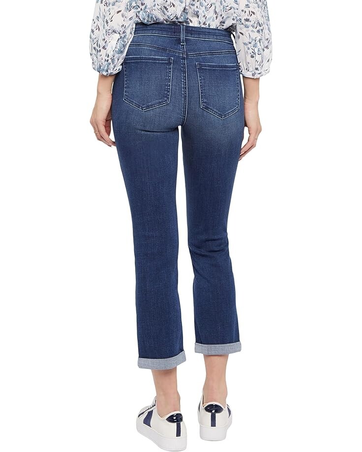 

Джинсы NYDJ Chloe Capris 1" Cuff in Bluewell, цвет Bluewell