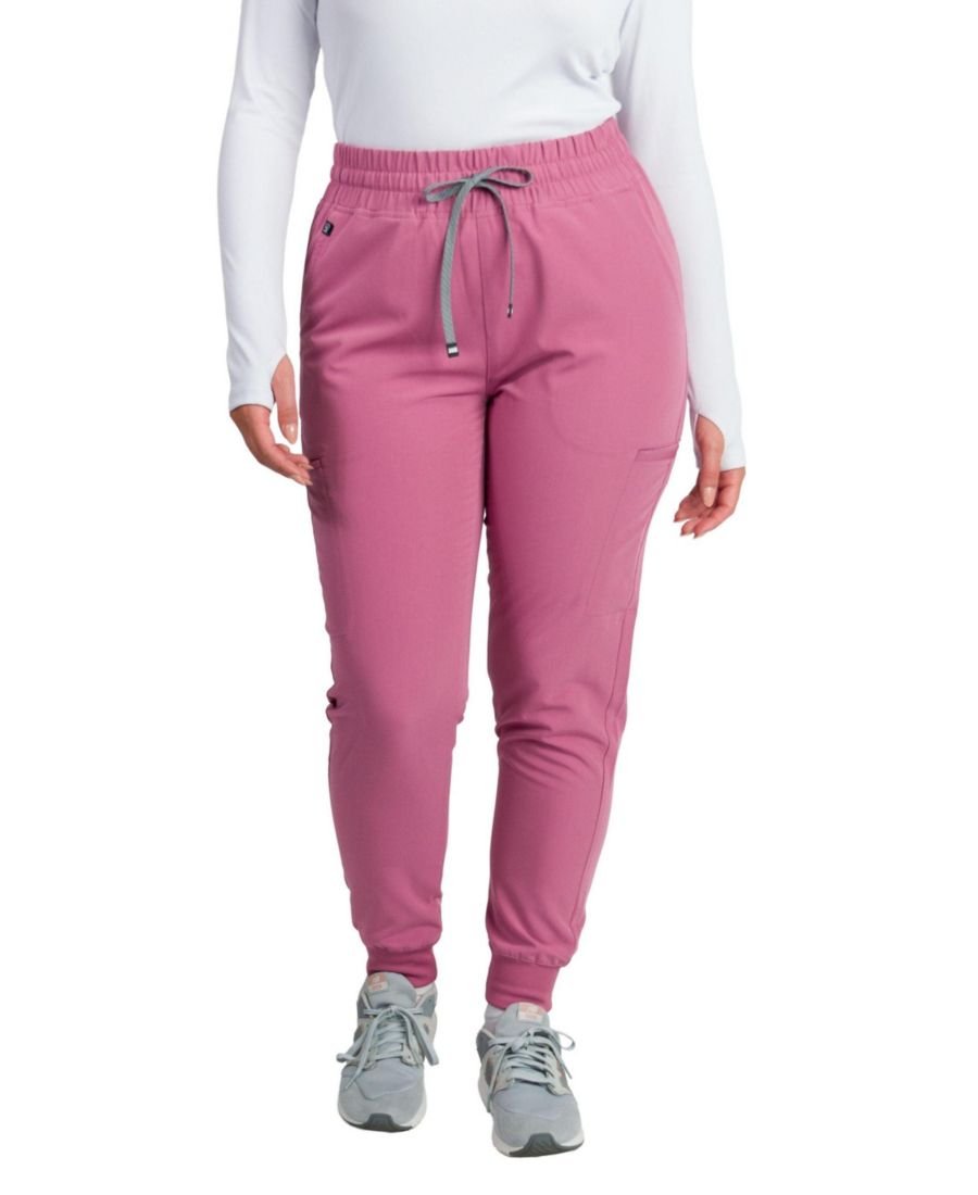 

Женские спортивные брюки Madison Mid-rise Slim Jogger Scrub Pant Medgear, Mauve