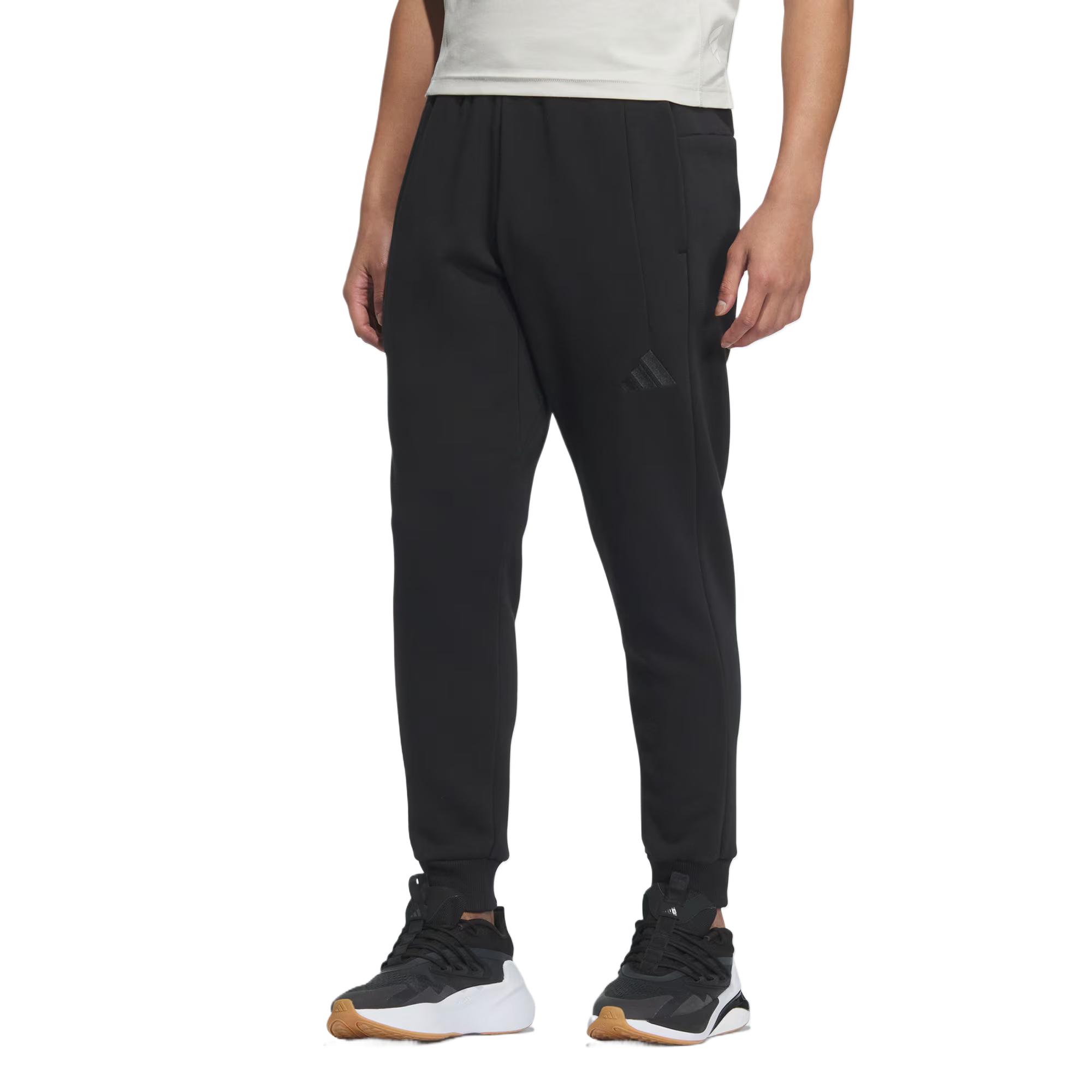 Adidas Мужские повседневные брюки M MH KN PT черные — фото 4