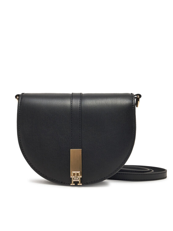 

Сумочка Heritage Saddle Bag AW0AW17164 Tommy Hilfiger, черный
