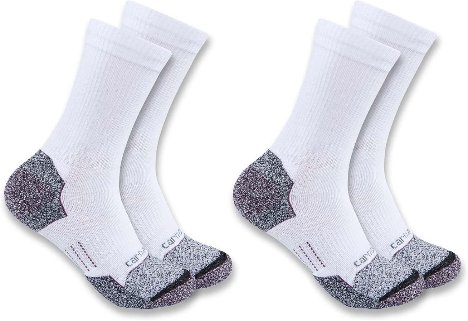 

Carhartt Women's SC0812W Женские носки Force Lightweight Crew, 2 пары, White