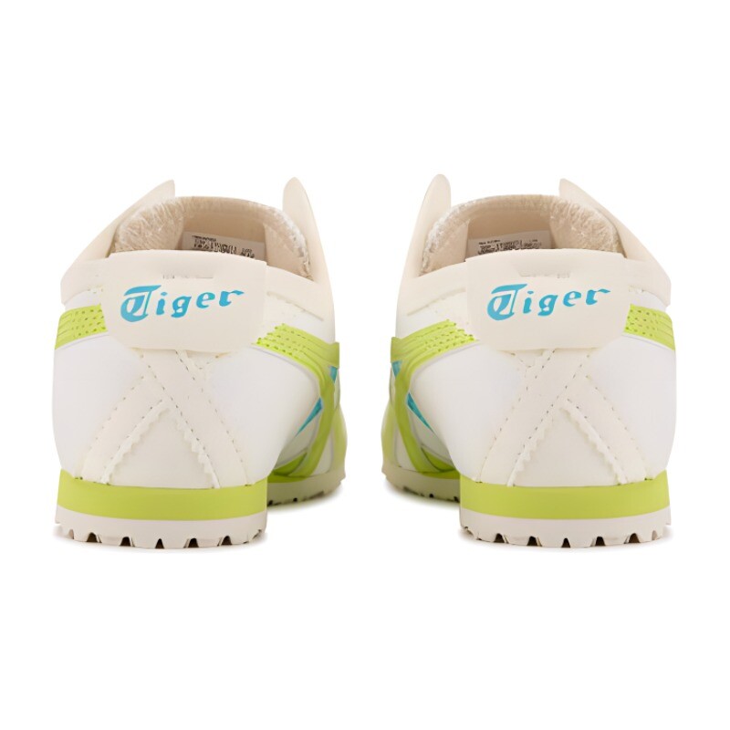 Кроссовки Onitsuka Tiger MEXICO 66 Kids Lifestyle Shoes Kids Low-top Beige/Green, зеленый — фото 4