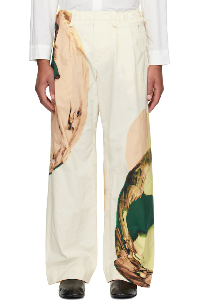 

Homme Plissé Issey Miyake Бежевые брюки из агата