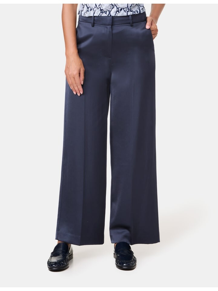 

Тканевые брюки Gerry Weber Freizeit lang, темно-синий