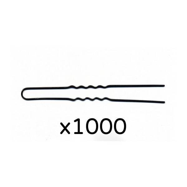 Инструменты для волос Пучки для волос Коричневые 5см 1000 шт Hair Tools — фото 2