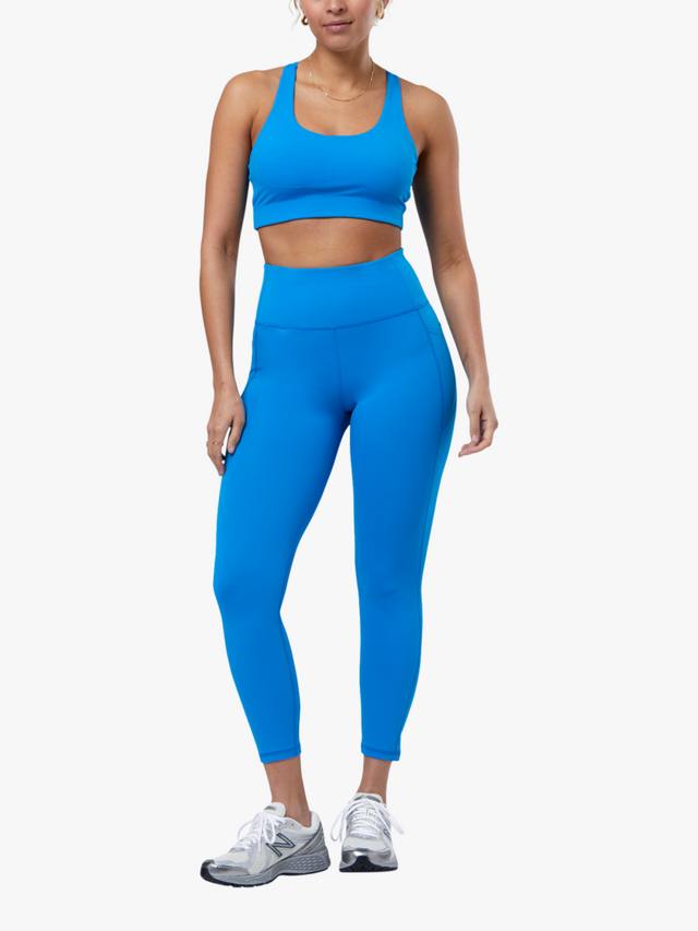 

Женские леггинсы 7/8 дюйма Gym+Coffee, цвет Sky Blue