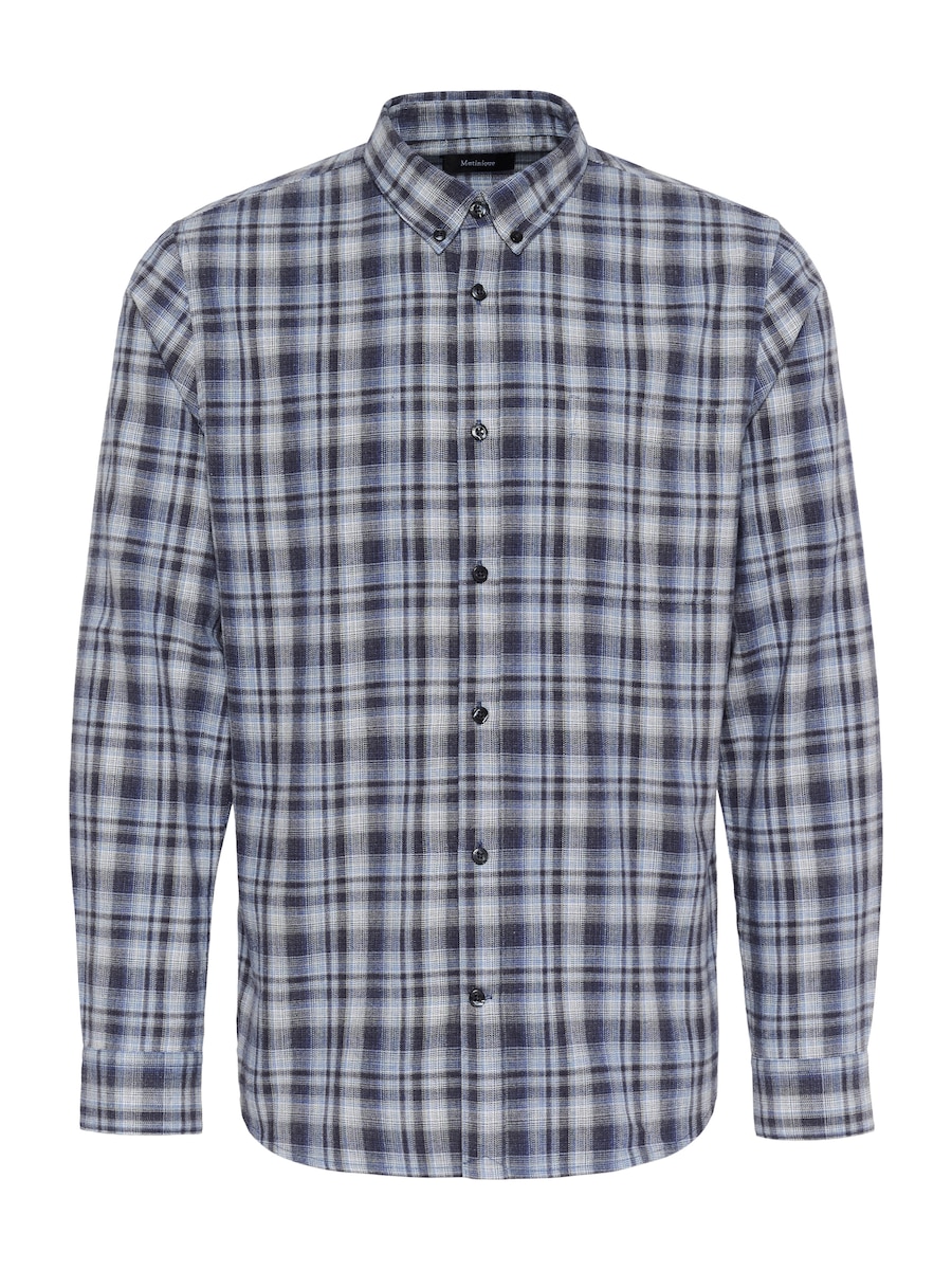 

Рубашка на пуговицах классического кроя Matinique MAtrostol BD, синий/темно-синий/дымчато-синий