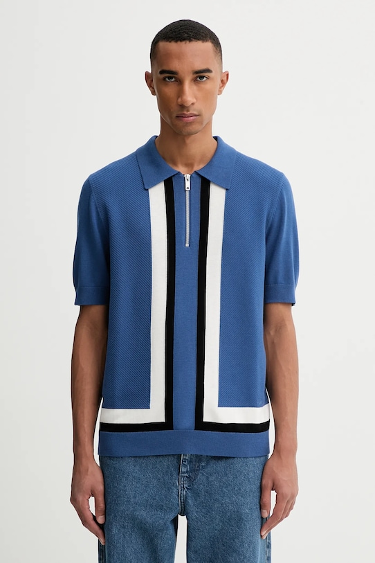 

Шерстяной свитер Hugo, синий